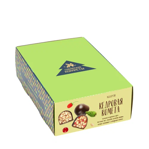  Кедровая комета Ассорти (9429) (классика, клюква, шишка, земляника), 540г   в Магнитогорске