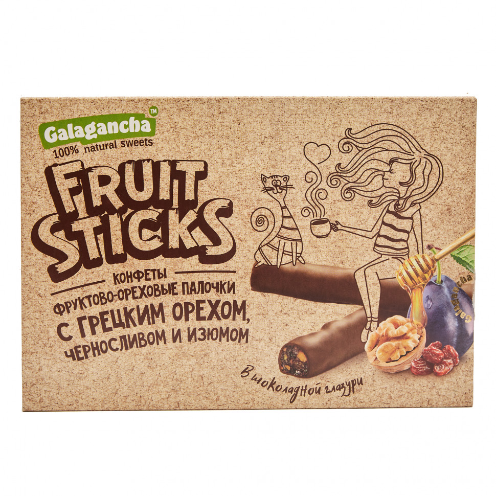  Берестов КРАФТ Fruit Stiсks с черносливом и грецким орехом, 175г в Магнитогорске