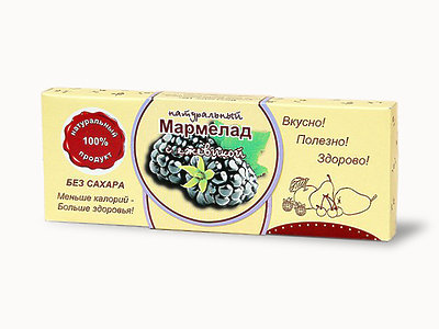  Мармелад натуральный "Ежевика" 140г в Магнитогорске