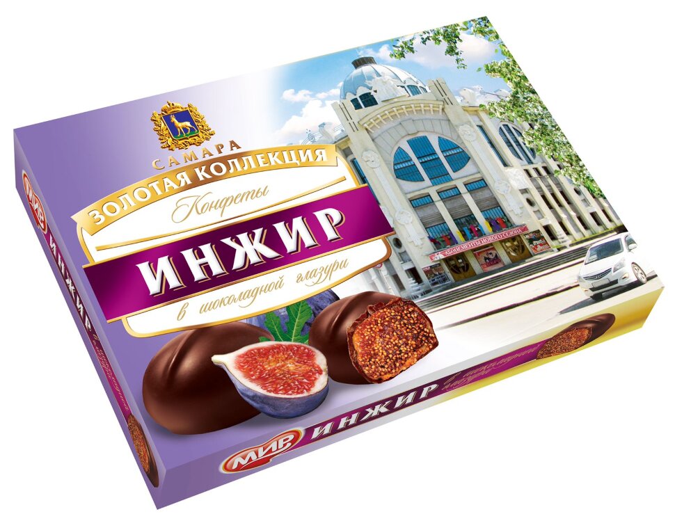  КФ МИР Инжир в шоколадной глазури 160г в Магнитогорске